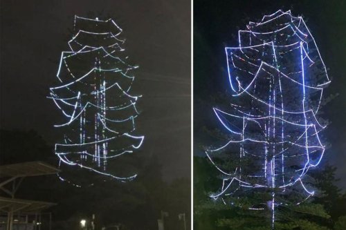 Seaside town residents furious at ‘pathetic’ Christmas tree display