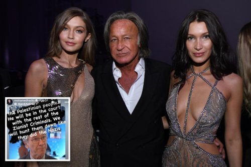 Gigi and Bella Hadid’s father Mohamed calls Biden ‘Zionist criminal’ who will be hunted down like ‘the Nazis’