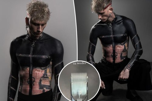 Machine Gun Kelly debuts shocking new tattoo — fans accuse rapper of wanting to ‘turn black’