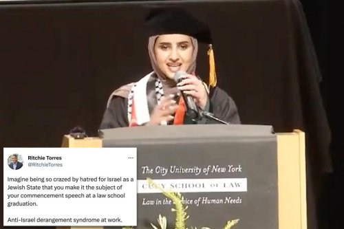 Outraged critics rip CUNY law grad’s ‘hate-filled’ commencement speech, demand billions in tax dollars be stripped