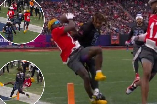 Jalen Ramsey levels Tyreek Hill with big hit during Pro Bowl flag football | Flipboard