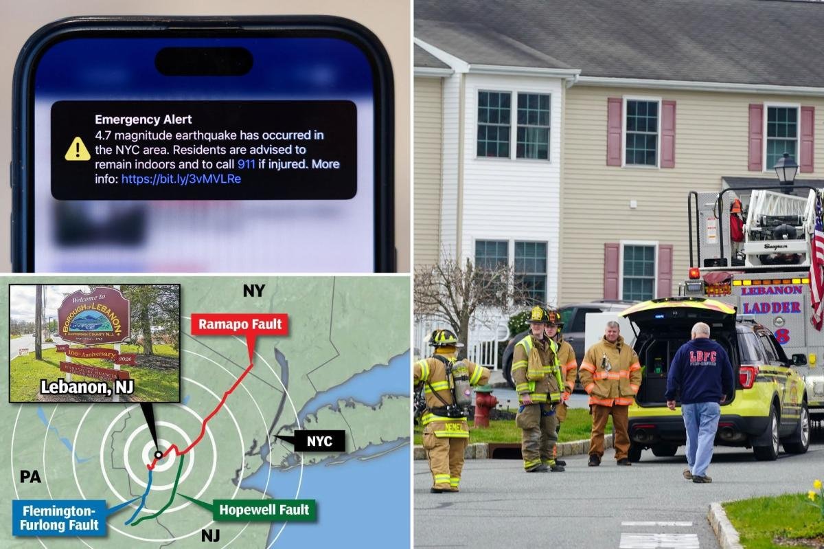 Earthquake in NYC area live updates: 4.0 magnitude tremors felt 8 hours after quake, from Philadelphia to Long Island