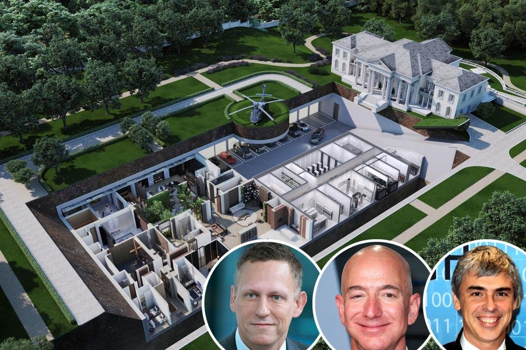 Billionaire Bunker How the world's richest are paying to escape