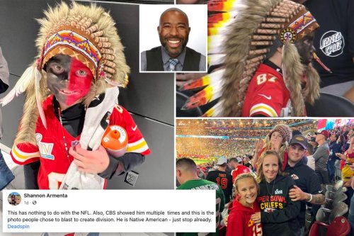 Deadspin reporter blasted by mom of young Kansas City Chiefs fan he falsely shamed for wearing ‘blackface’: ‘He is Native American’
