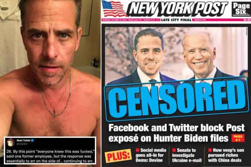 Hunter Biden laptop bombshell: Twitter invented reason to censor Post’s reporting
