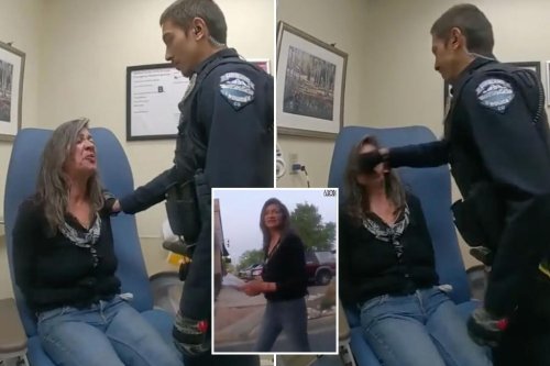 Colorado Cop Sucker Punches Handcuffed Woman Who Spit On Him Bodycam Footage Shows Flipboard 