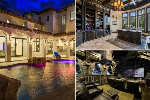 Mansion with Millennium Falcon theater hits the market for $15M at Disney World