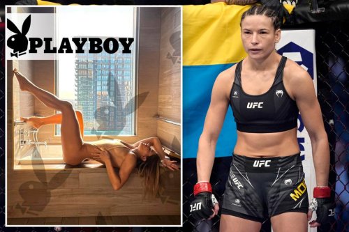 Maryna Moroz makes history as first UFC fighter turned Playboy Centerfold