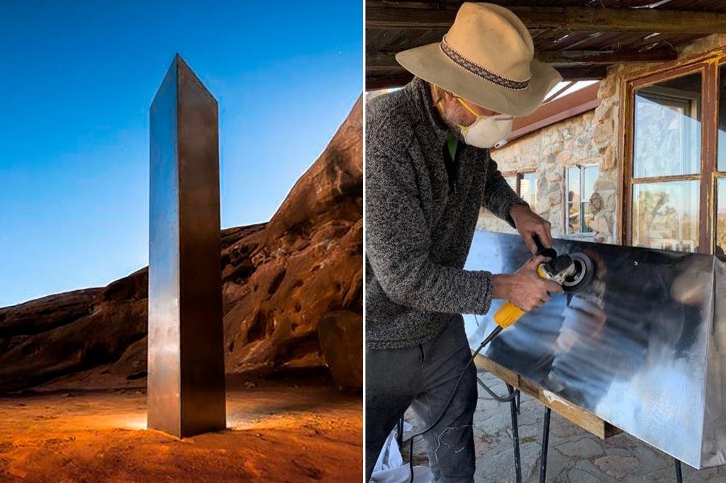 Artists group takes credit for mysterious Utah monolith