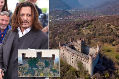Johnny Depp looking at buying $4M castle in Turin, Italy — worrying local officials