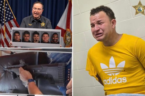 Tren de Aragua gangbanger sobs to Florida cops after crew gets busted in $30K liquor store robbery run