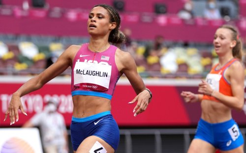 Sydney McLaughlin sets world record; Dalilah Muhammad wins ...