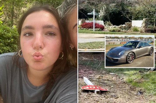 16-year-old daughter of Lowe’s executive dies after crashing Porsche into a tree