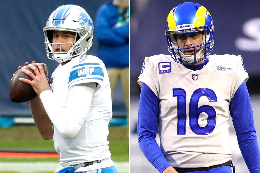 NFL blockbuster: Lions trade Matthew Stafford to Rams for Jared Goff