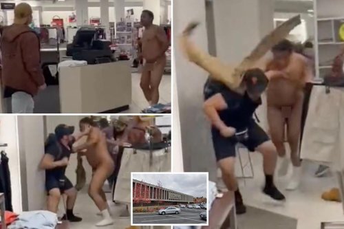 Parents swing at naked man, accuse him of trying to touch their children inside JCPenney store
