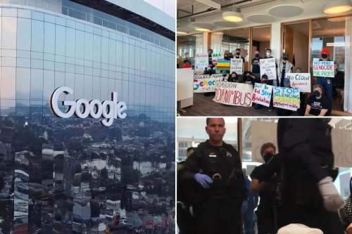 Google staffers arrested, placed on leave after 10-hour protest over $1.2B Israel contract