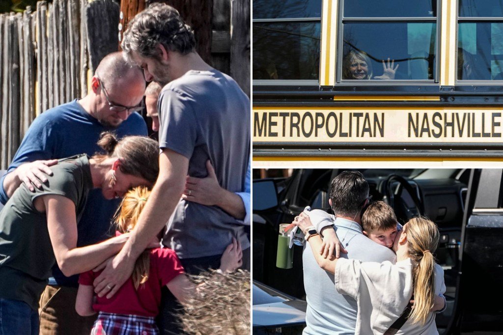 Photos reveal anguish of Nashville Christian elementary school shooting