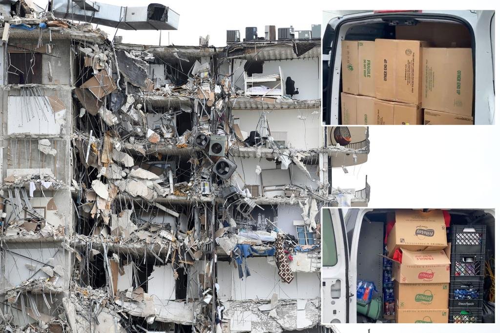 Miami Heat, Marlins deliver supplies to rescuers at Florida condo collapse