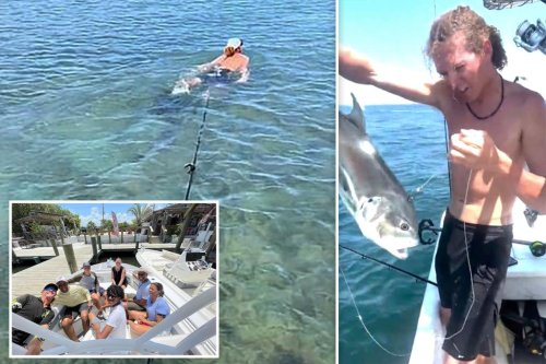 Heartbreaking video shows cruise ship passenger swimming, fishing with friends week before fatal jump