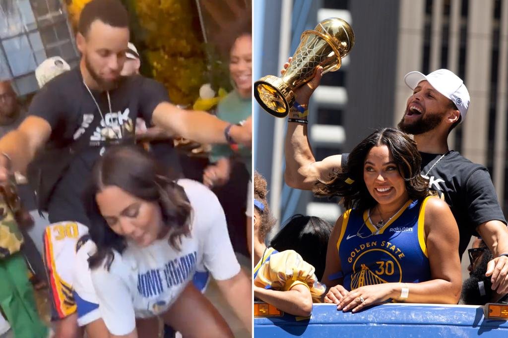 Steph and Ayesha Curry partied hard after Warriors championship parade |  Flipboard