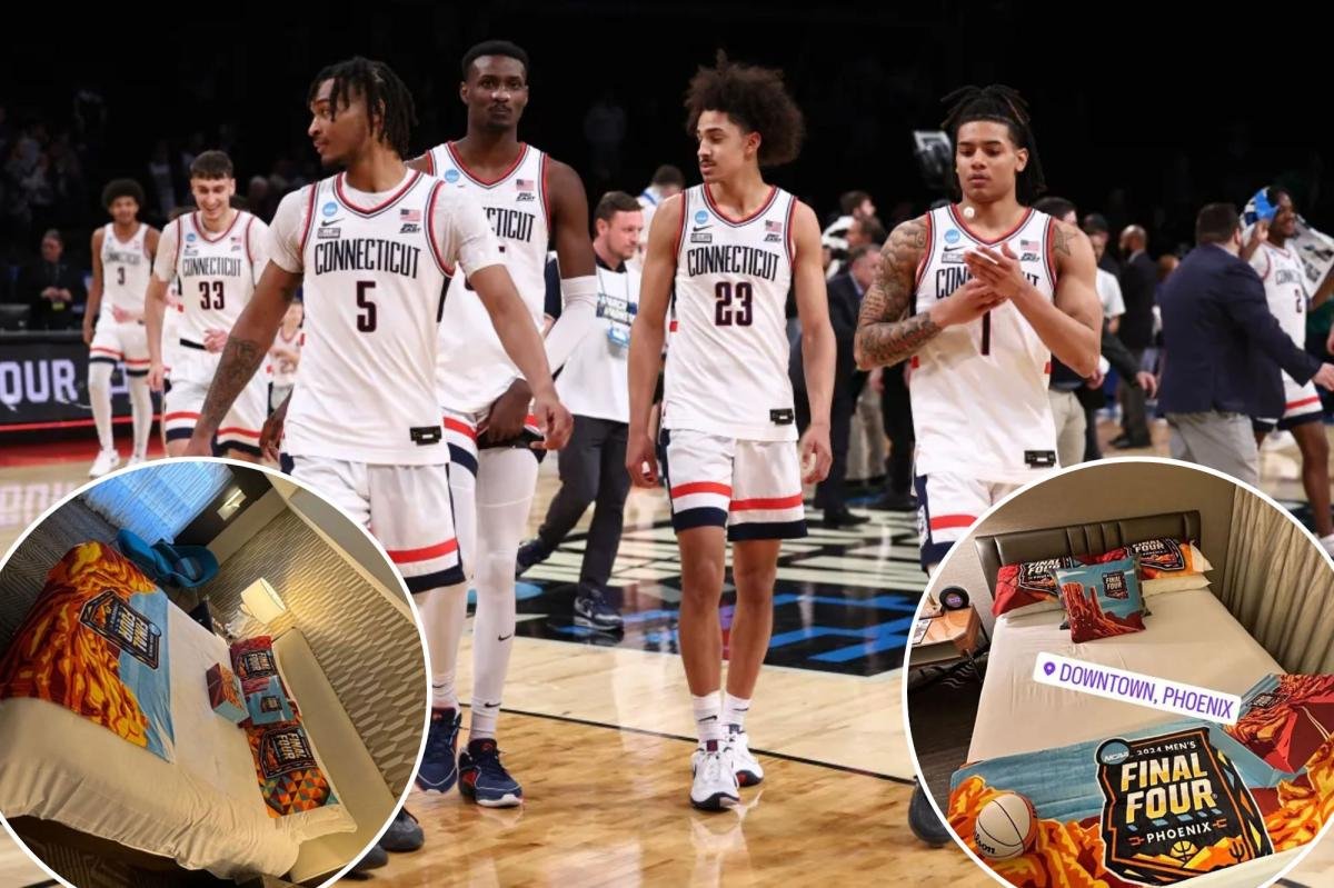 UConn’s Final Four accommodations show stark difference between teams’ set up