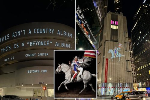 Mystery behind Beyonce ad for new album deepens as NYC museums say they didn’t authorize takeover