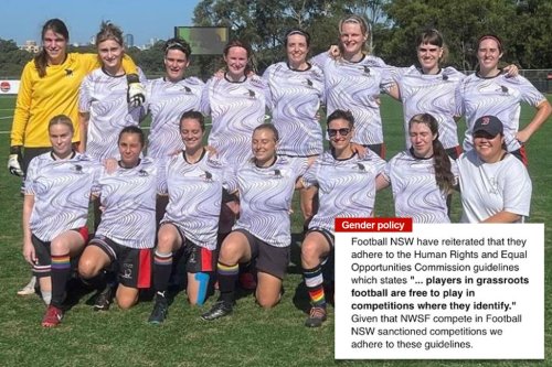 Australian soccer team with 5 transgender players goes undefeated in women’s tournament: ‘Huge difference in ability’