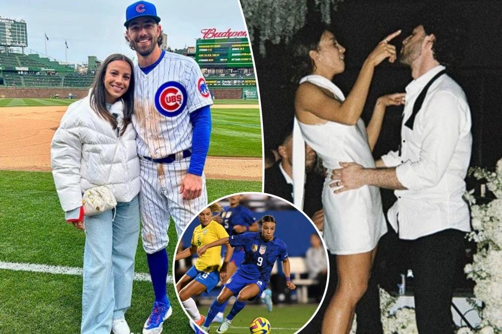 MLB Fans Show Excitement as Former World Champion Dansby Swanson and FIFA  2019 Champion Mallory Pugh Ties the Knot With Timeless Touches -  EssentiallySports