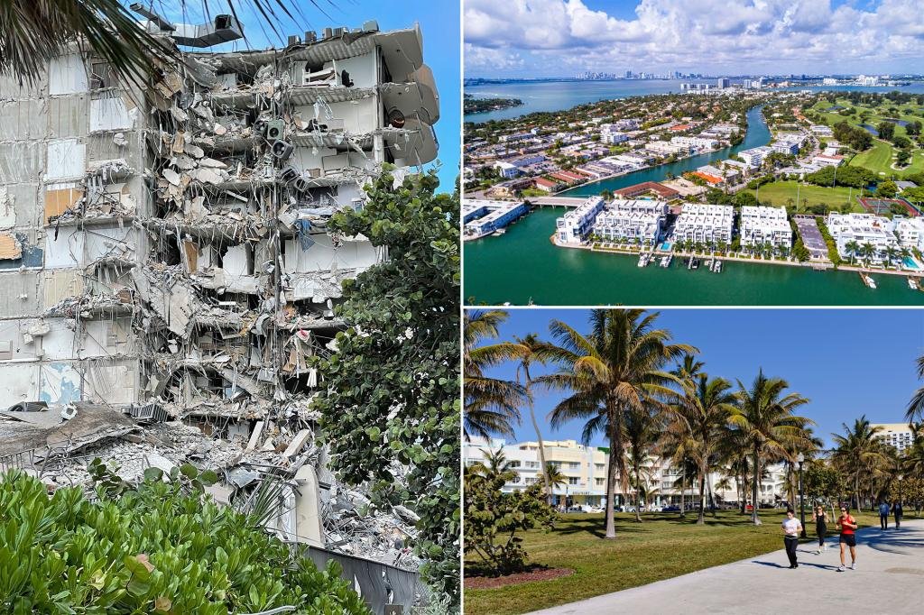 Researchers who found Florida condo was sinking reported similar issues nearby