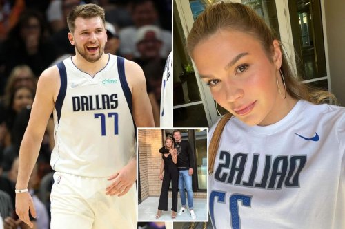 Luka Doncic’s girlfriend supports Mavericks before Western Conference Finals