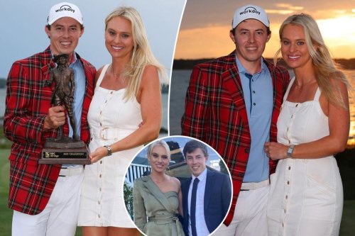 Matt Fitzpatrick Cozies Up To Girlfriend Katherine Gaal After Winning 