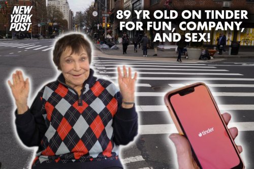 I’m an 89-year-old on Tinder looking for ‘fun, company and sex’