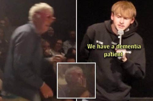 Comedian bans anyone over 85 from his shows after getting brutally heckled: ‘Wish you had some talent’
