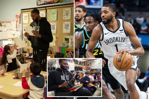 Brooklyn Nets star Mikal Bridges teaches NYC public school students for a day, fulfilling lifelong dream
