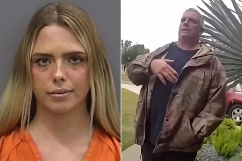 Moment dad defends ‘predator’ daughter, 23, after she allegedly posed as teen to molest middle schooler