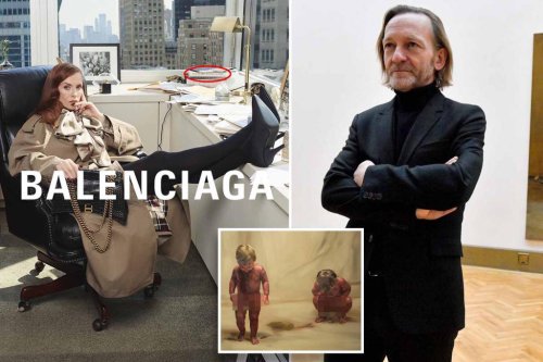 Scrapped Balenciaga campaign featured book by painter whose works include castrated toddlers