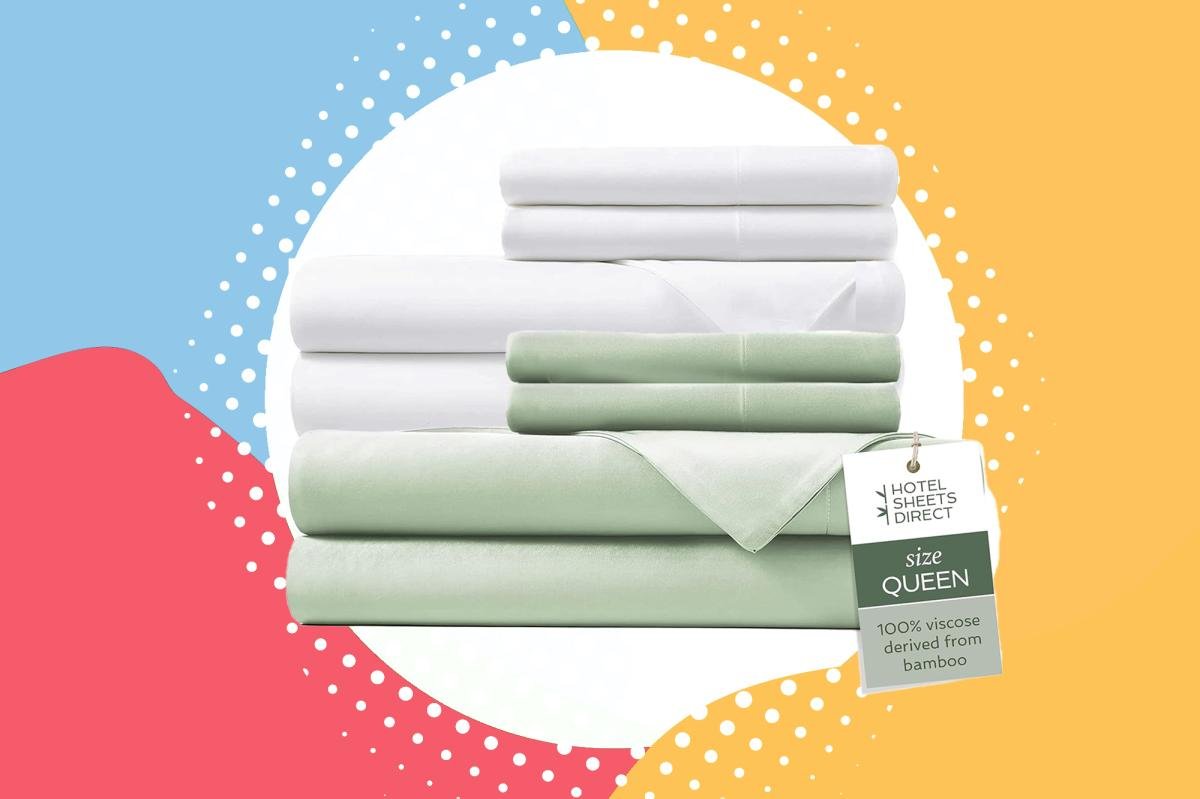 These cooling bamboo sheets are the lowest price since Prime Day