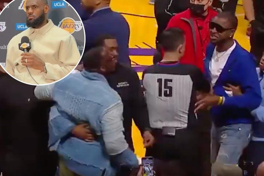LeBron James backs Shannon Sharpe after spat with Ja Morant’s father during game