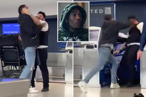 Ex-NFL player claims United worker called him names, started fight at Newark Airport