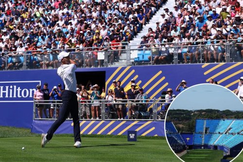 Ryder Cup’s giant first tee grandstand draws kudos: ‘Spectacular’
