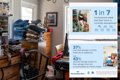 Here’s how many homeowners are afraid of facing the clutter in their abodes