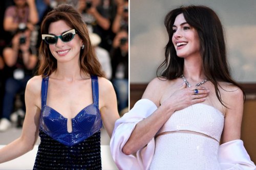Anne Hathaway’s Cannes fashions spark celebration of star’s ‘renaissance’