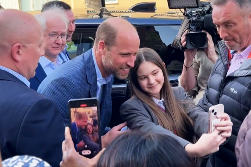 Prince William thrills crowds by abandoning ‘No selfies’ rule put in place by Queen Elizabeth