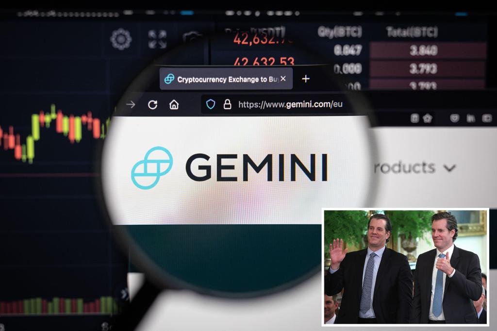 Winklevoss twins’ Gemini stock jumps over 30% in NYSE debut after pricing IPO above range