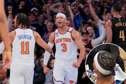 Knicks’ Josh Hart Rocks Yankees-inspired Haircut During Playoffs At MSG ...