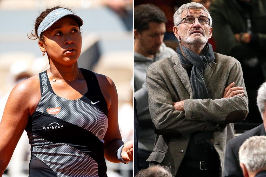 Tennis boss Gilles Moretton destroyed for ludicrous Naomi Osaka press conference