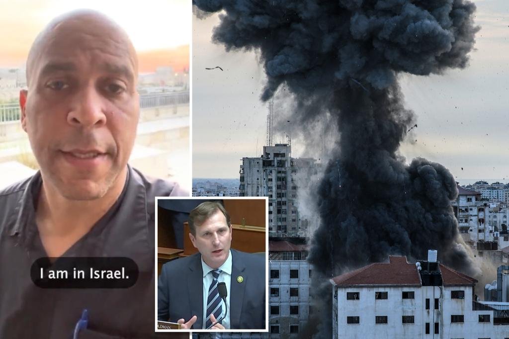 Sen. Cory Booker, Rep. Dan Goldman describe Hamas attack from Israel: ‘Angered and heartbroken’