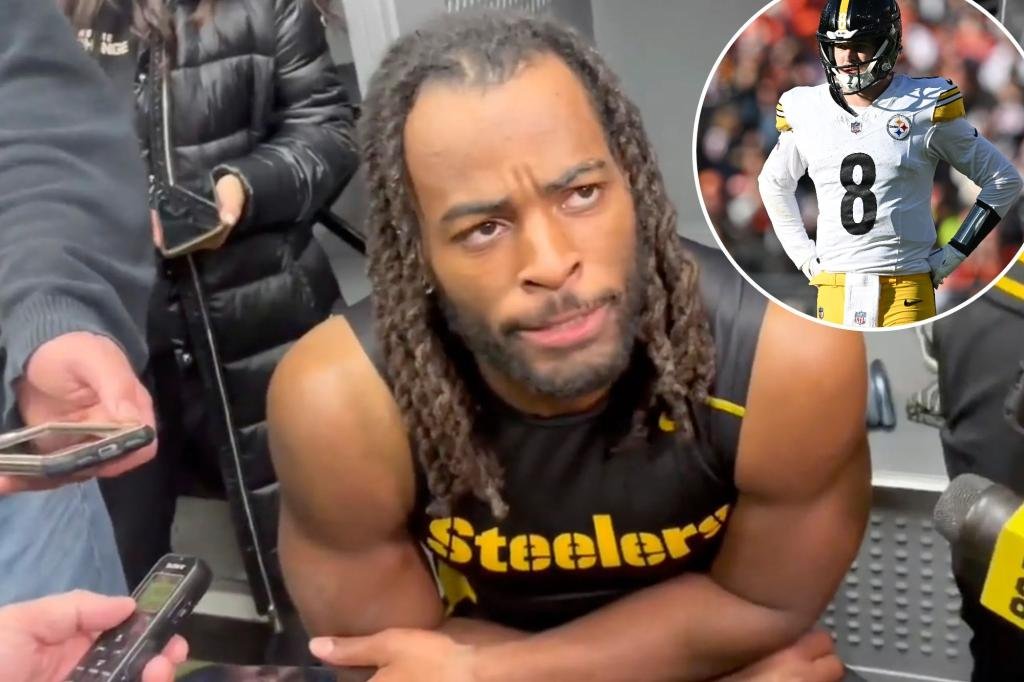 Najee Harris won’t answer ‘team-first’ question as Steelers frustration grows