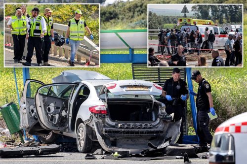 Suspected terrorist fatally shot in Israel after stabbing soldier and opening fire on passing cars, killing driver