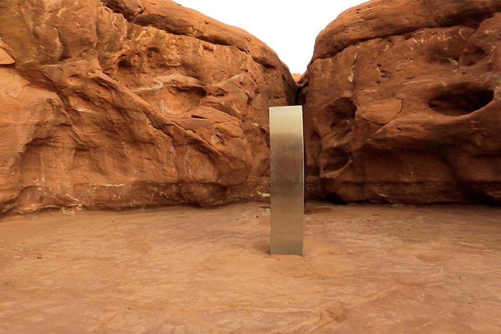 Mysterious monolith disappears from Utah desert